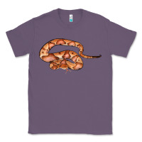 Lavender Copperhead Snake Illustrations Classic Tee - LillyAllenDesigns
