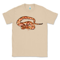 Mushroom Copperhead Snake Illustrations Classic Tee - LillyAllenDesigns