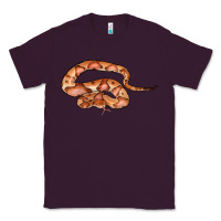 Plum Copperhead Snake Illustrations Classic Tee - LillyAllenDesigns