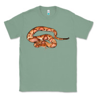Sage Copperhead Snake Illustrations Classic Tee - LillyAllenDesigns