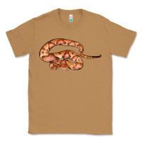 Toasted Coconut Copperhead Snake Illustrations Classic Tee - LillyAllenDesigns