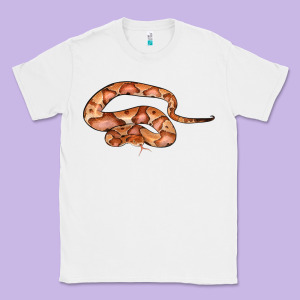 Copperhead Snake Illustrations Classic Tee Designed By Lillyallendesigns