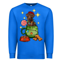 True Royal Christmas coffee cup with Labrador Premium Sweatshirt - RanaPortraitStore