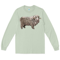 Matcha rambouillet sheep Long Sleeve Tee - LillyAllenDesigns