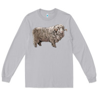 Moon Dust rambouillet sheep Long Sleeve Tee - LillyAllenDesigns