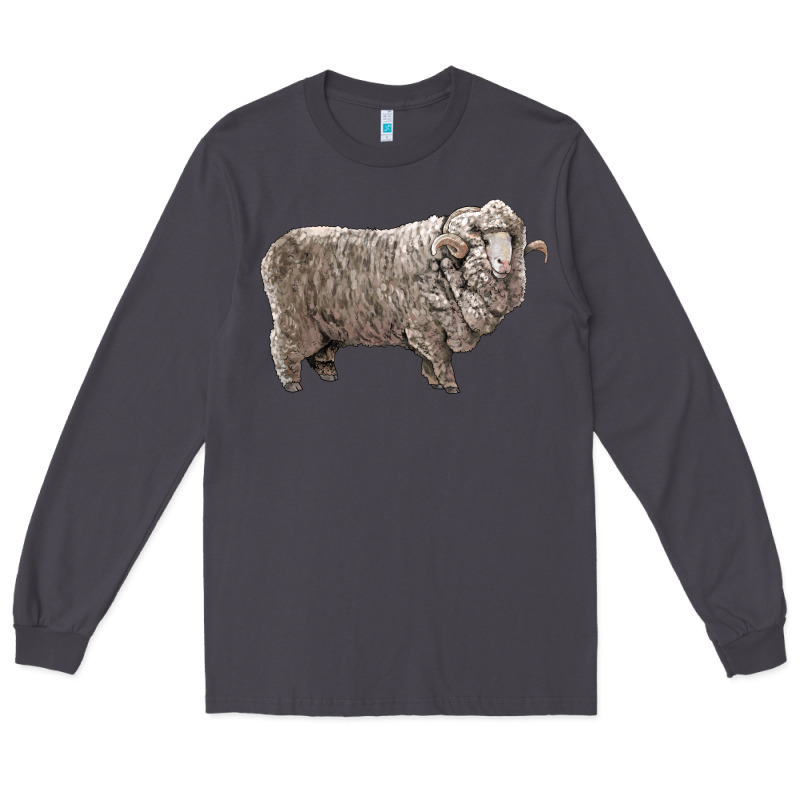 Rambouillet Sheep Long Sleeve Tee by LillyAllenDesigns | Teevron