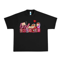 Valentines Day Teacher Urban Heavy Tee | Teevron