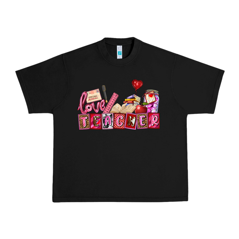 Valentines Day Teacher Urban Heavy Tee by AdoDesignShop | Teevron