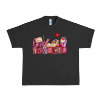 Pigment Black valentines day teacher Urban Heavy Tee - AdoDesignShop