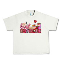 Pistachio valentines day teacher Urban Heavy Tee - AdoDesignShop