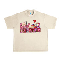 Sandshell valentines day teacher Urban Heavy Tee - AdoDesignShop