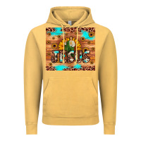Vintage Mustard jesus san judas Vintage Hoodie - JahusDesignShop