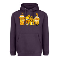Plum childhood cancer coffee Heavyweight Hoodie - Jasminsmagicworld