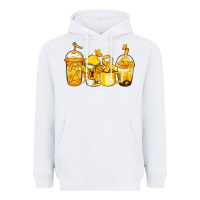 White childhood cancer coffee Heavyweight Hoodie - Jasminsmagicworld