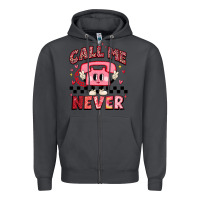 Smoke call me never Zipper Hoodie - MaliasSmallBusiness