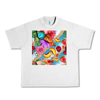 Lunar Rock flowers ice cream fruit Urban Heavy Tee - BundleAndBundleShop