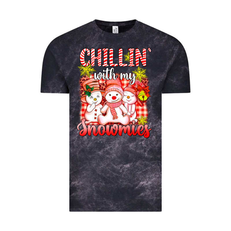 Chillin  With My Red Snowmies Vintage Tee by AdoDesignShop | Teevron
