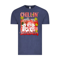 Vintage Denim chillin  with my red snowmies Vintage Tee - AdoDesignShop