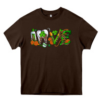 Chocolate Brown dental love st patricks day Heavy Core Tee - RanaPortraitStore