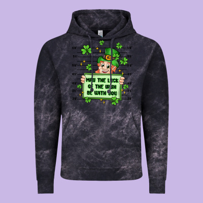 May The Luck Of The Irish Be With You Vintage Hoodie Designed By Artiststas