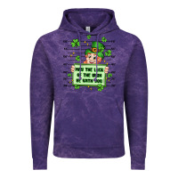 Cloud Purple may the luck of the irish be with you Vintage Hoodie - Artiststas