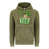 Vintage Olive may the luck of the irish be with you Vintage Hoodie - Artiststas