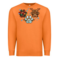 Carrot Christmas paws Premium Sweatshirt - RanaPortraitStore