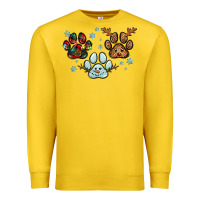 Lemon Christmas paws Premium Sweatshirt - RanaPortraitStore