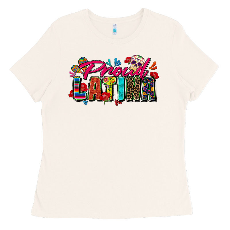 Proud Latina Ladies Tee by Zillion Design Studio | Teevron
