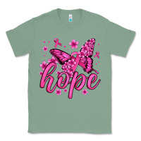 Sage hope breast cancer butterfly Classic Tee - Jasminsmagicworld