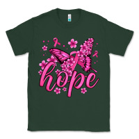 Sports Green hope breast cancer butterfly Classic Tee - Jasminsmagicworld