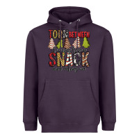Plum torn between looking like a snack and eating one christmas cake Heavyweight Hoodie - Jasminsmagicworld