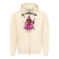 Sandshell all spruced up Zipper Hoodie - MaliasSmallBusiness