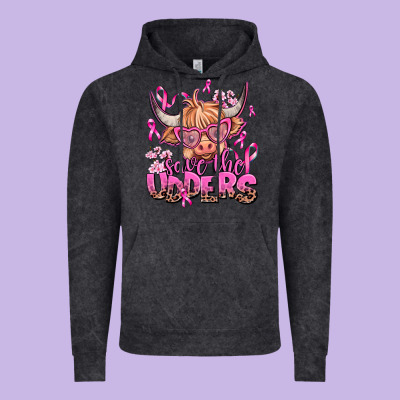 Save The Udders Vintage Hoodie Designed By Adodesignshop