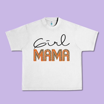Girl Mama Urban Heavy Tee Designed By Jahusdesignshop