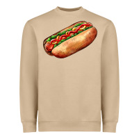 Mushroom American hot dog Heavyweight Sweatshirt - AdoDesignShop