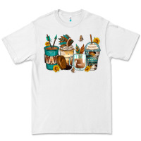 White indian headdress coffee cups Premium Tee - Zillion Design Studio