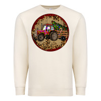 Sandshell Christmas Tractor Premium Sweatshirt - RanaPortraitStore