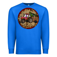 True Royal Christmas Tractor Premium Sweatshirt - RanaPortraitStore