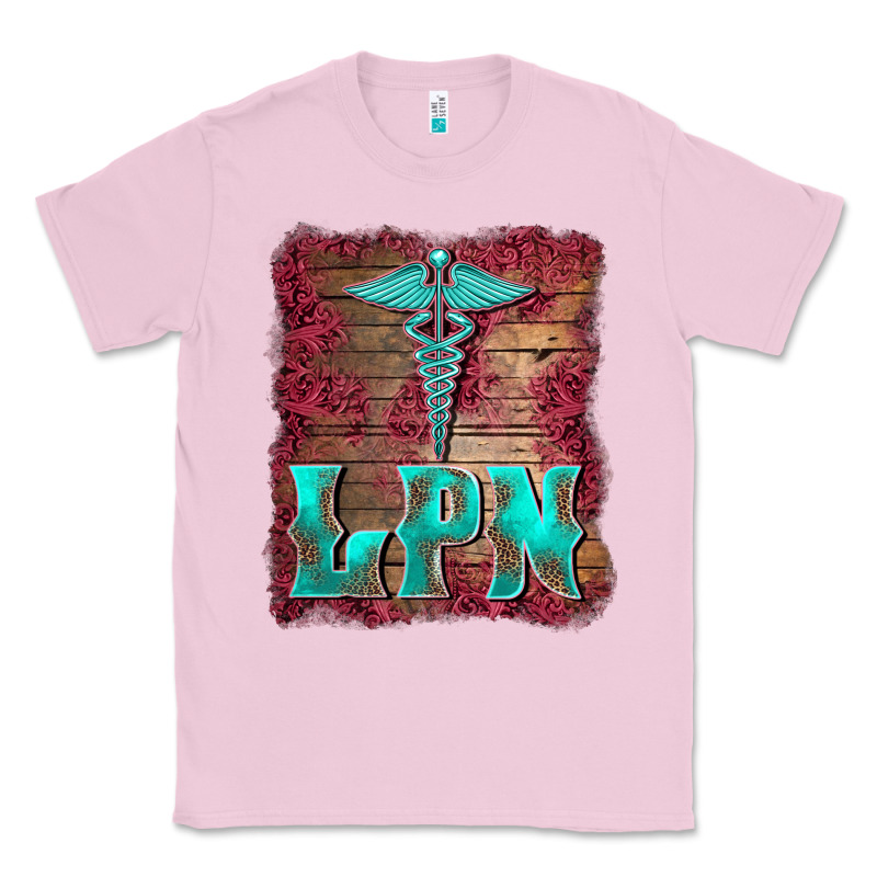 Licensed Practical Nurse Medical Symbol  Background Classic Tee by BarkalooDesign | Teevron