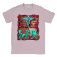 Lilac licensed practical nurse medical symbol  background Classic Tee - BarkalooDesign