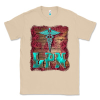 Mushroom licensed practical nurse medical symbol  background Classic Tee - BarkalooDesign