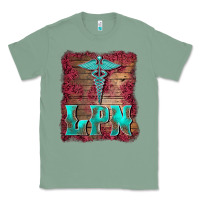 Sage licensed practical nurse medical symbol  background Classic Tee - BarkalooDesign