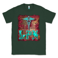 Sports Green licensed practical nurse medical symbol  background Classic Tee - BarkalooDesign