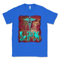 True Royal licensed practical nurse medical symbol  background Classic Tee - BarkalooDesign