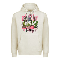 Oatmeal Heather crazy plant lady houseplants Premium Hoodie - JahusDesignShop