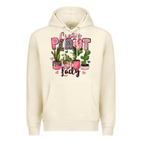 Sandshell crazy plant lady houseplants Premium Hoodie - JahusDesignShop