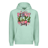 Seafoam crazy plant lady houseplants Premium Hoodie - JahusDesignShop