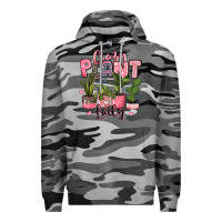 Slate Camo crazy plant lady houseplants Premium Hoodie - JahusDesignShop