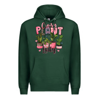 Sports Green crazy plant lady houseplants Premium Hoodie - JahusDesignShop